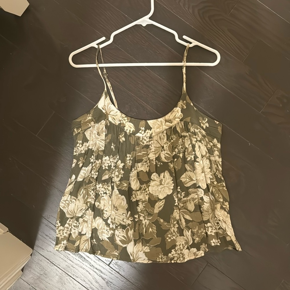 Floral pattern Lucky tank